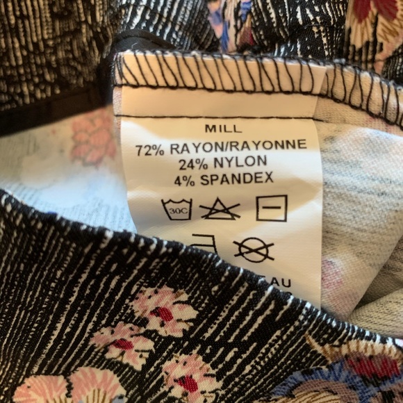 Stitch Fix Floral Skirt - Picture 4 of 5